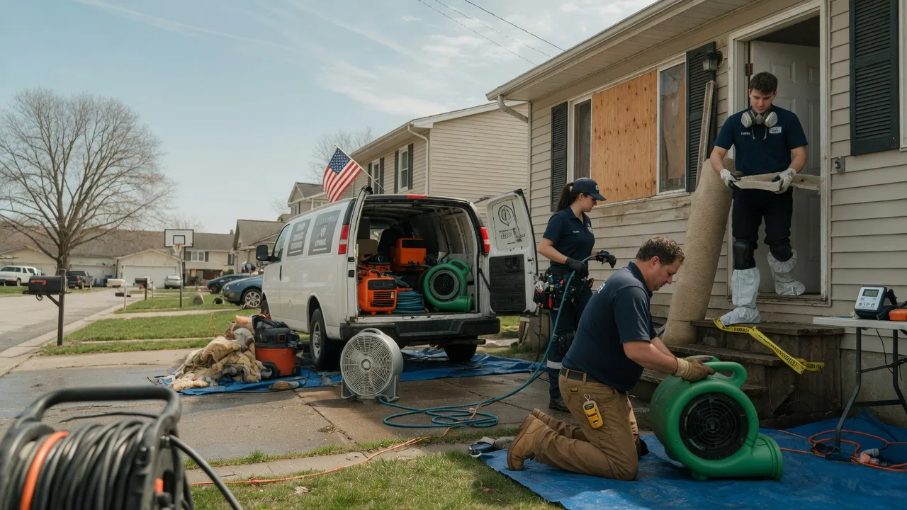 Water Damage Restoration in Belsano, PA near me